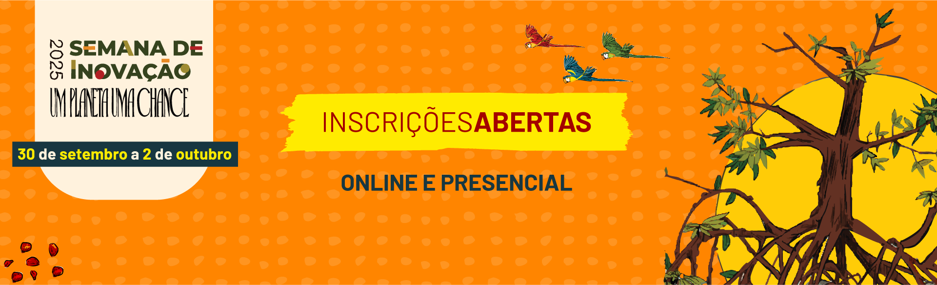 Semana de Inovação de 30 de Setembro até 02 de Outubro
