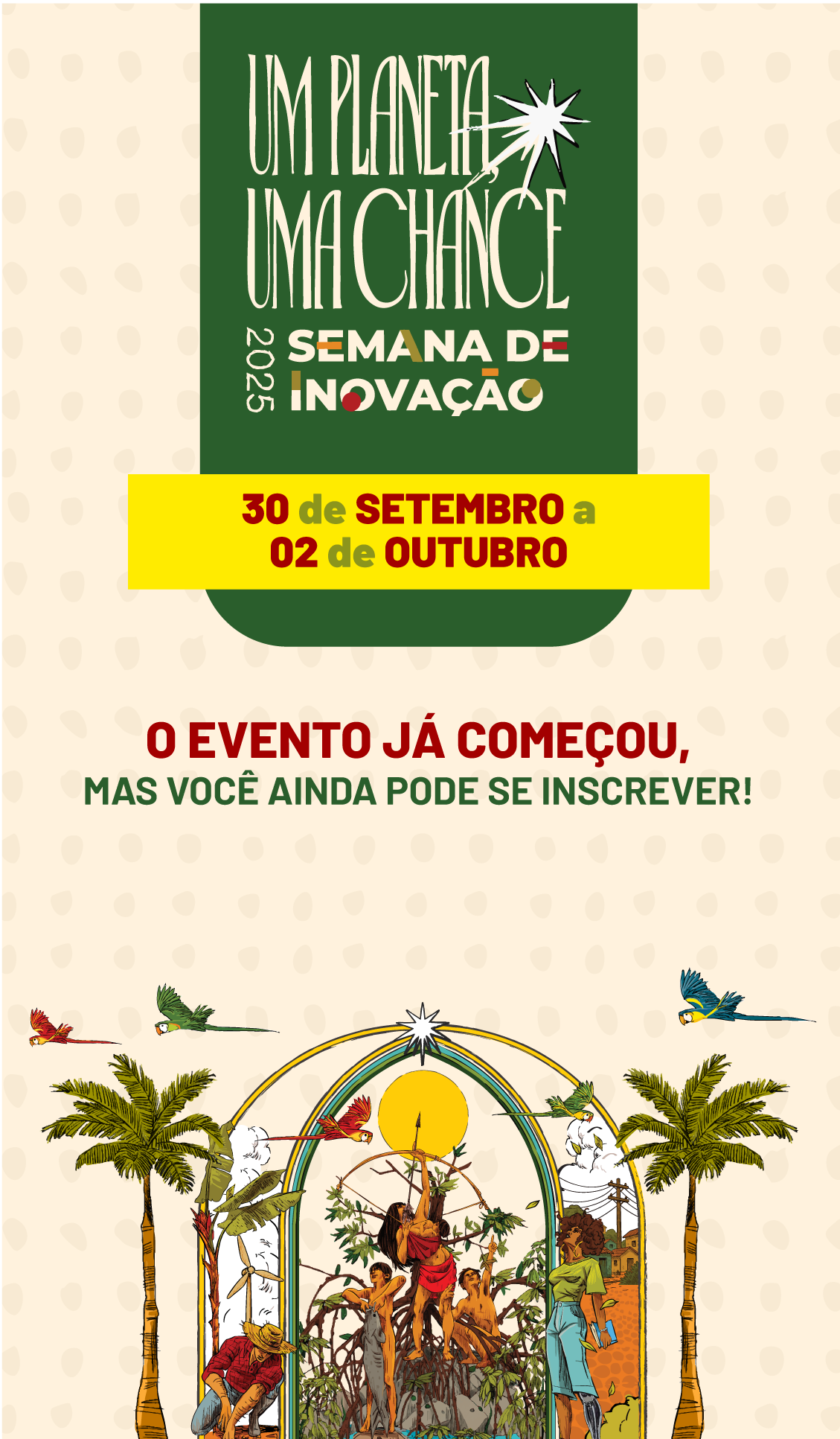 Semana de Inovação de 30 de Setembro até 02 de Outubro