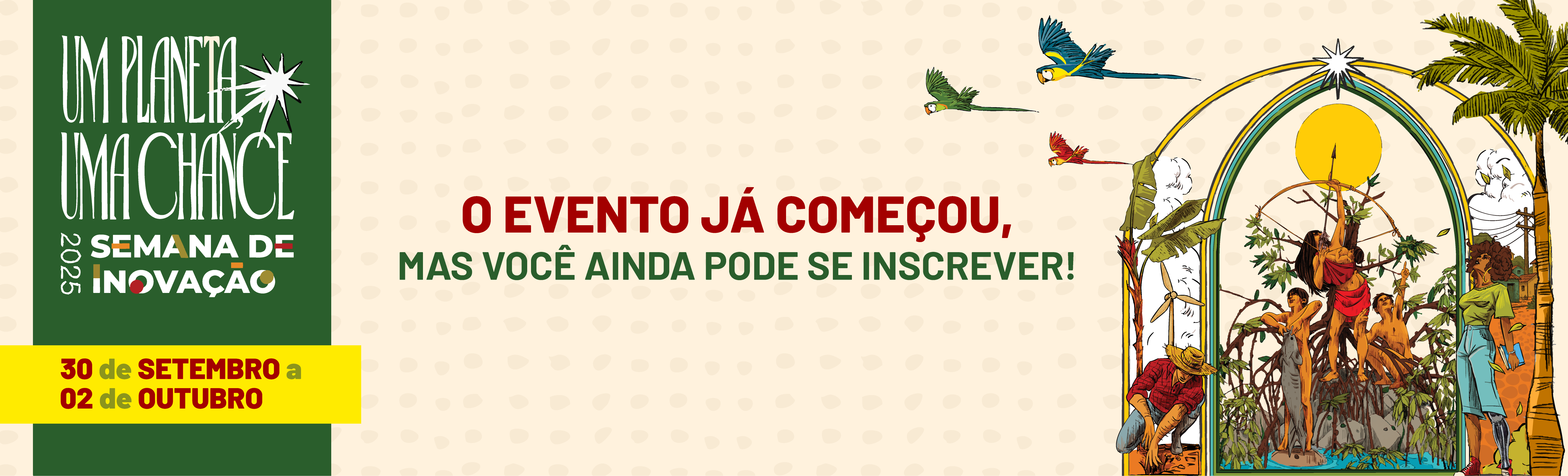 Semana de Inovação de 30 de Setembro até 02 de Outubro